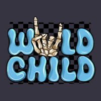 Wild Child Blue Skeleton Vintage Hoodie | Teevron