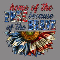Home Of The Free Because Of The Brave Sunflower Bi Vintage Tee | Teevron