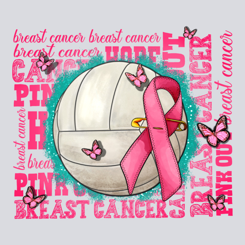Pink Out Breast Cancer Volleyballs Zipper Hoodie by AdoDesignShop | Teevron