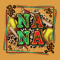 Softball Nana With Leopard Urban Heavy Tee | Teevron