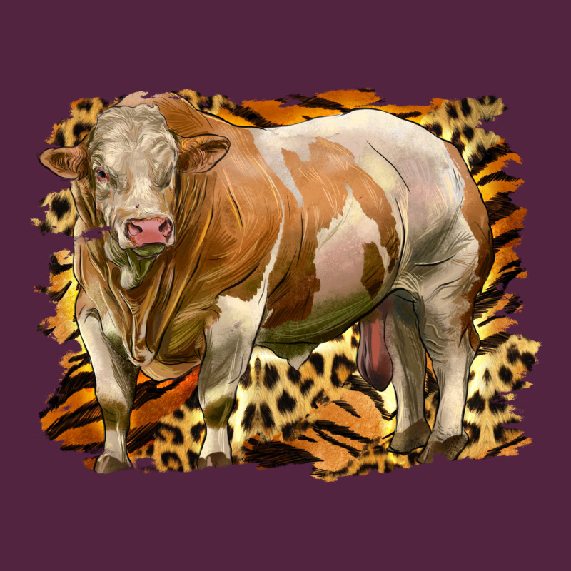 Western Simmental Bull Urban Hoodie by LillyAllenDesigns | Teevron