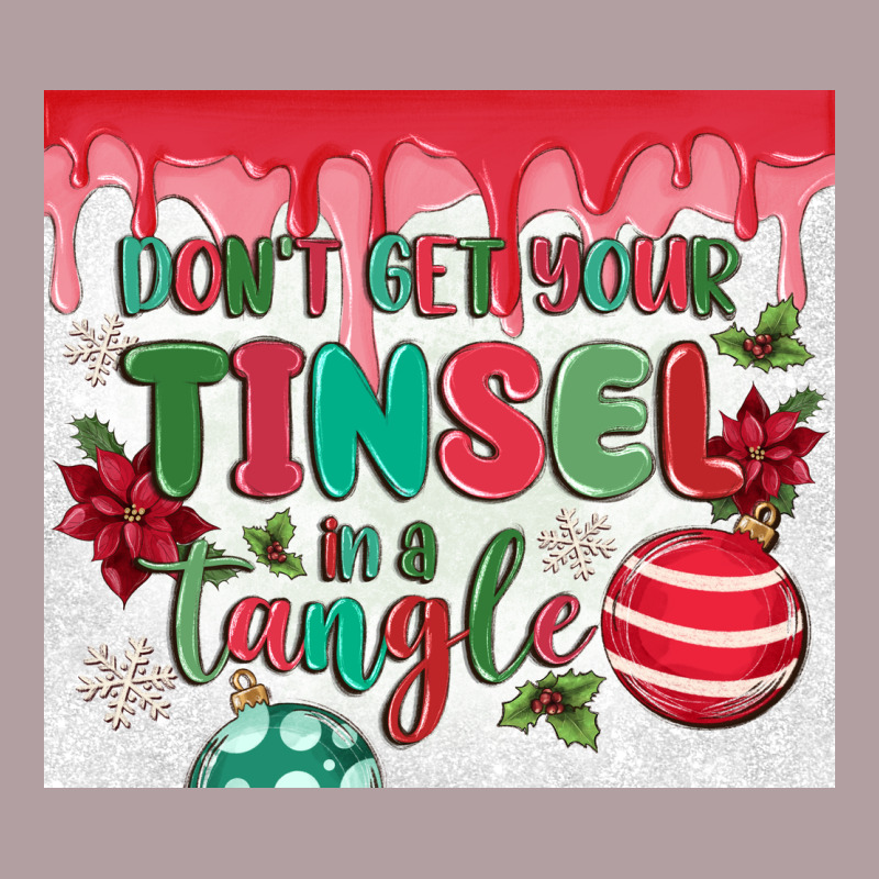 Don't Get Your Tinsel In A Tangle Vintage Hoodie by MaliasSmallBusiness | Teevron