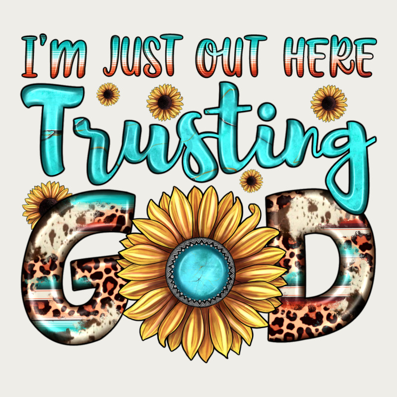I'm Just Out Here Trusting God Zipper Hoodie by JahusDesignShop | Teevron