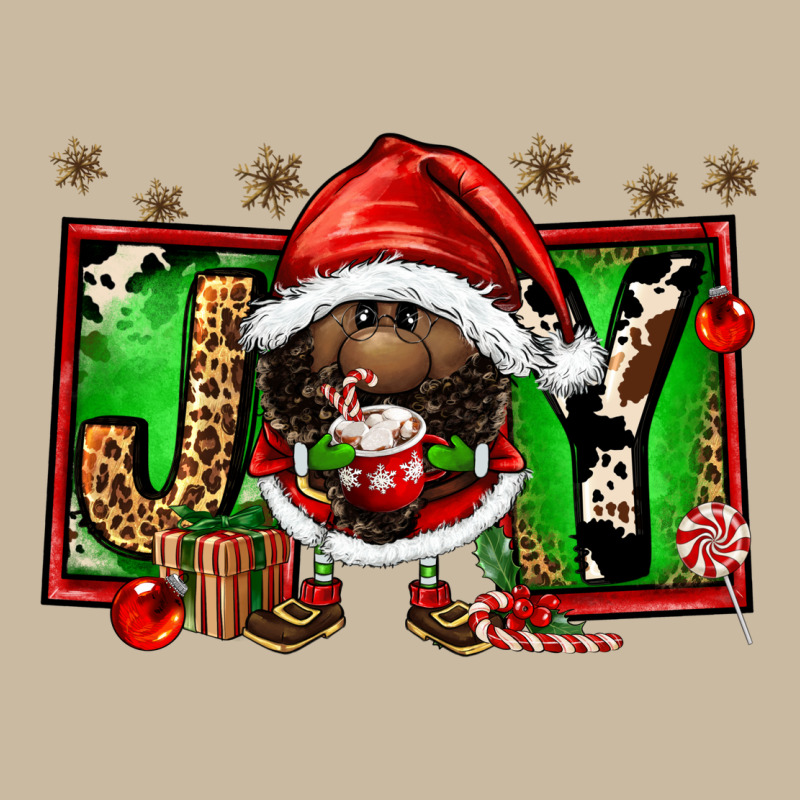 Joy Afro Santa Gnomes Long Sleeve Tee by FaDigitalArtStudio | Teevron