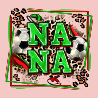 Soccer Nana With Leopard Urban Heavy Tee | Teevron