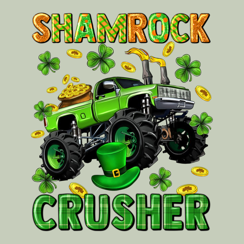 St Patricks Shamrock Crusher Long Sleeve Tee by Neo Western | Teevron