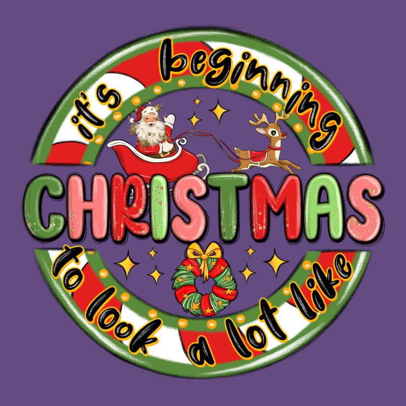 It's Beginning To Look A Lot Like Christmas Vintage Hoodie by MaliasSmallBusiness | Teevron