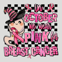 In October We Wear Pink For Breast Cancer Zipper Hoodie | Teevron