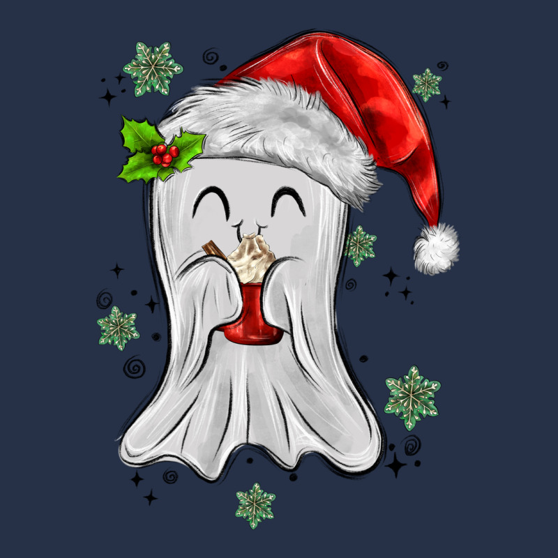 Merry Christmas Ghost Premium Hoodie by MaliasSmallBusiness | Teevron