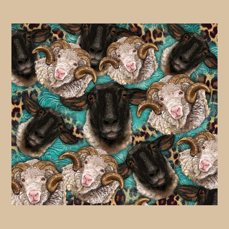 Suffolk Ewe And Merino Ram Sheeps Heavyweight Hoodie by BarkalooDesign | Teevron