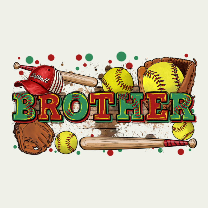 Brother Softball Urban Heavy Tee by Zillion Design Studio | Teevron
