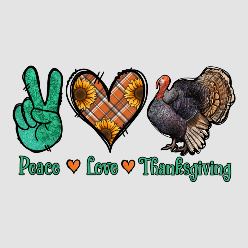 Peace Love Thanksgiving Premium Sweatshirt by Jasminsmagicworld | Teevron