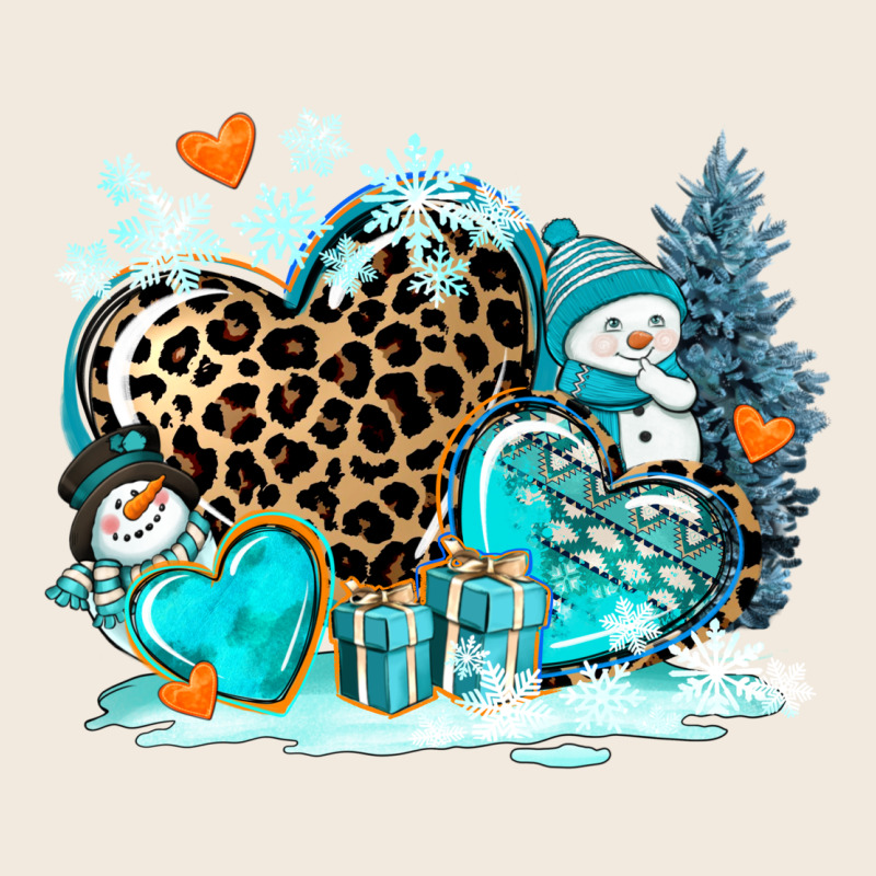 Winter Hearts With Snowmans Zipper Hoodie by AdoDesignShop | Teevron