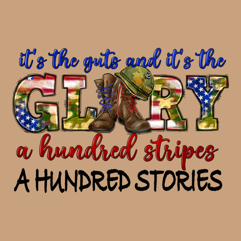 Its The Guts And Its The Glory A Hundred Stripes Vintage Tee by texasbilliewilder | Teevron