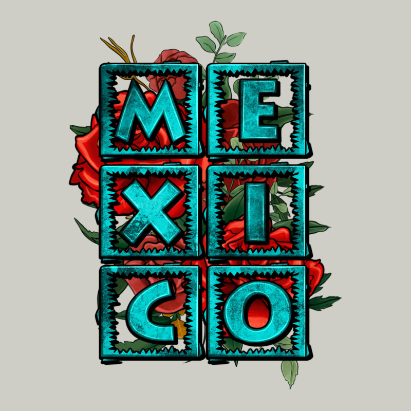 Mexico With Roses Heavyweight Hoodie by Jasminsmagicworld | Teevron
