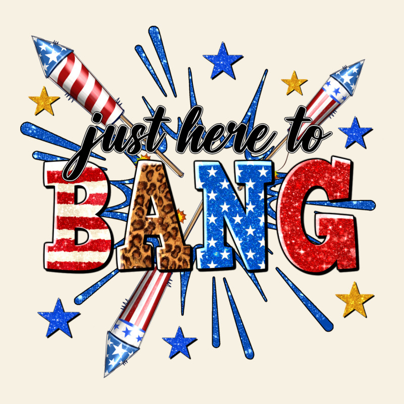 Just Here To Bang Vintage Tee by texasbilliewilder | Teevron