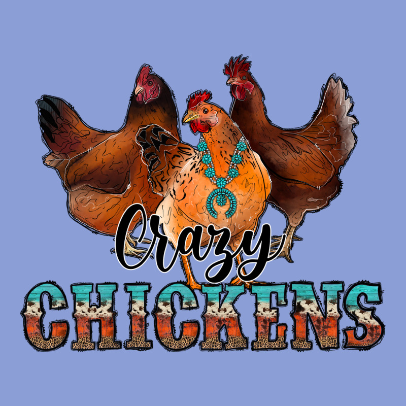 Crazychickens Long Sleeve Tee by CowhideDigitalArt | Teevron