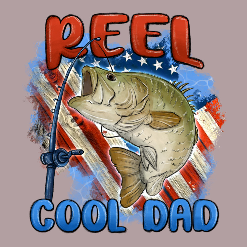 Reel Cool Dad Vintage Hoodie by MaliasSmallBusiness | Teevron