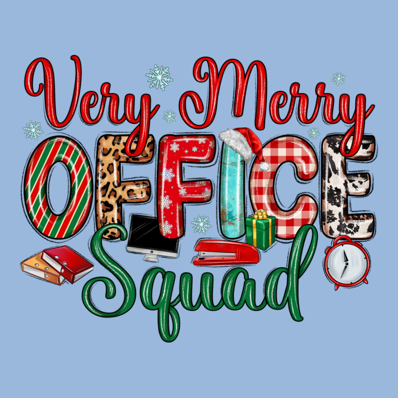 Very Merry Office Squad Premium Hoodie by MaliasSmallBusiness | Teevron