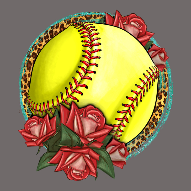 Western Softball With Roses Urban Hoodie by LillyAllenDesigns | Teevron