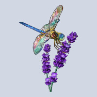 Dragonfly With Lavender Premium Sweatshirt | Teevron