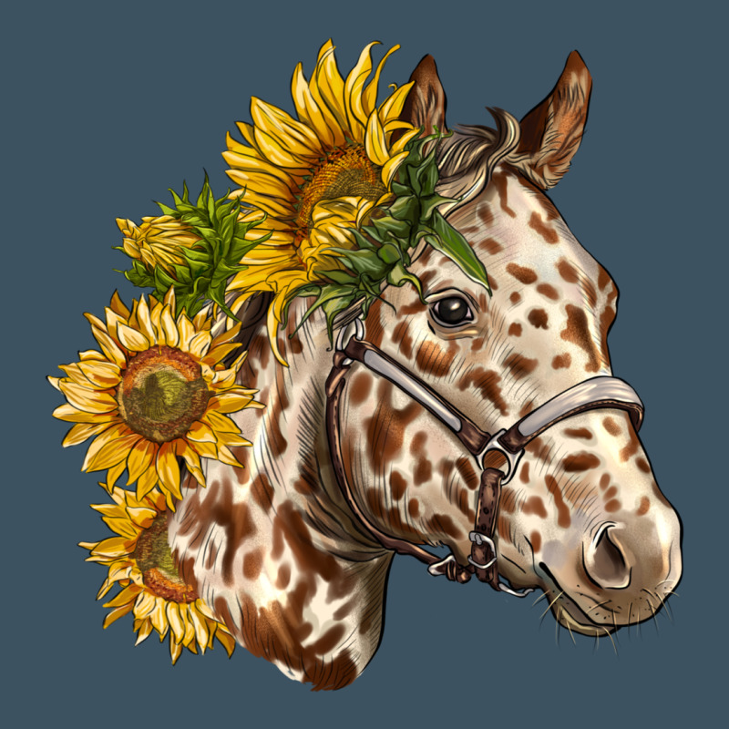 Appaloosa Horse With Sunflowers Urban Hoodie by LillyAllenDesigns | Teevron