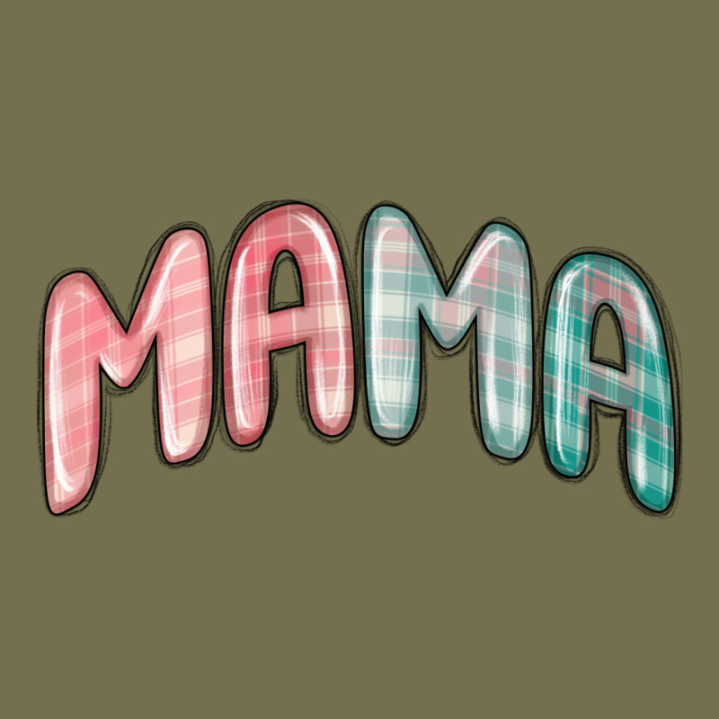 Mama Christmas Plaid Vintage Hoodie by MaliasSmallBusiness | Teevron