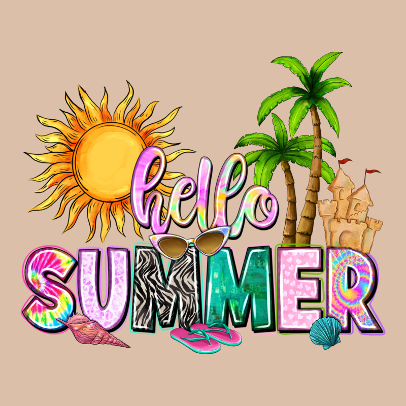 Hello Summer With Sun Urban Heavy Tee by texasbilliewilder | Teevron