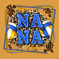 Volleyball Nana With Leopard Urban Heavy Tee | Teevron