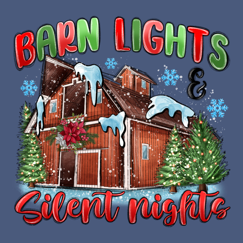 Barn Lights And Silent Nights Vintage Hoodie by MaliasSmallBusiness | Teevron