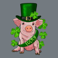 St. Patricks Day Lucky Baby Pig Heavyweight Sweatshirt | Teevron