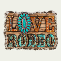 Love Rodeo Gemstone Urban Heavy Tee | Teevron