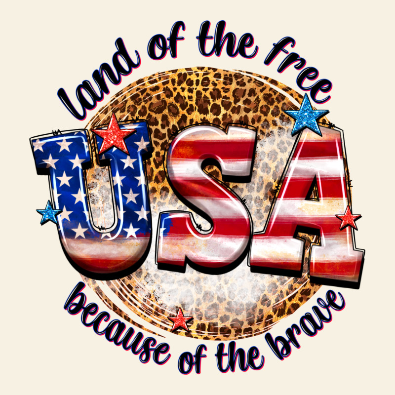 Land Of The Free Usa Because Of The Brave Billie W Vintage Tee by texasbilliewilder | Teevron