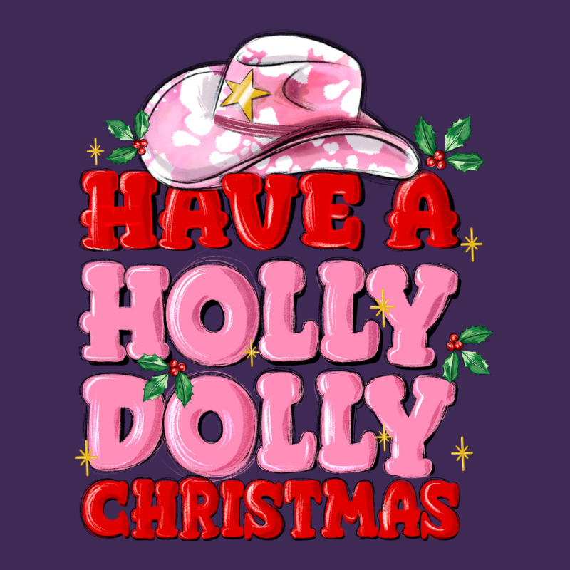 Have A Holly Dolly Christmas Premium Hoodie by MaliasSmallBusiness | Teevron