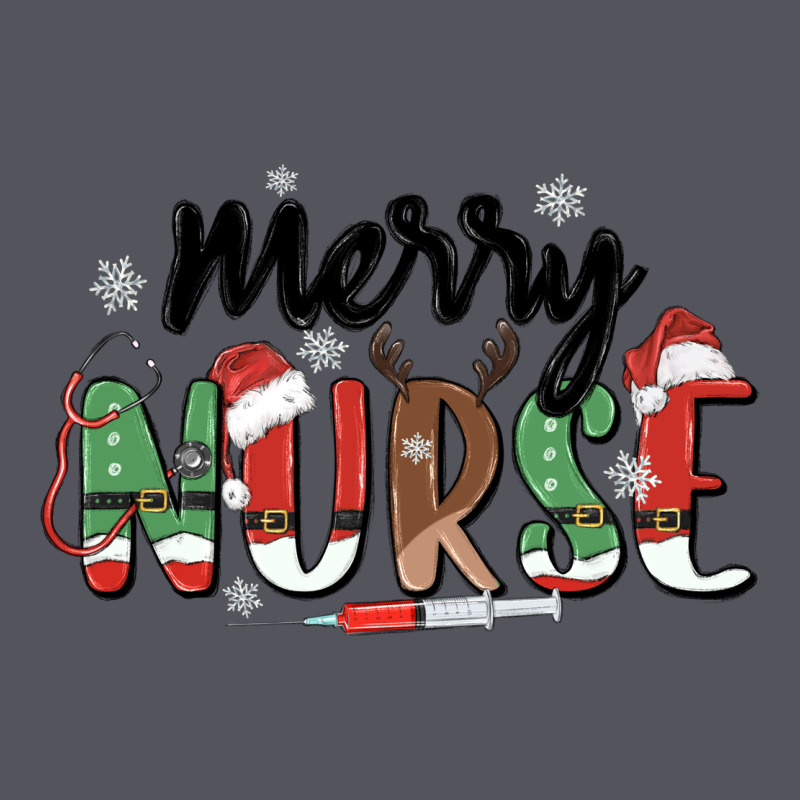 Merry Nurse Vintage Hoodie by MaliasSmallBusiness | Teevron