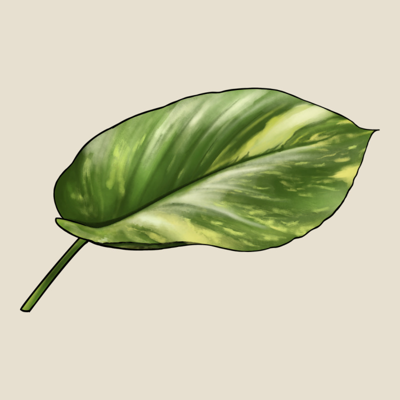 Golden Pothos Leaf Urban Hoodie by LillyAllenDesigns | Teevron
