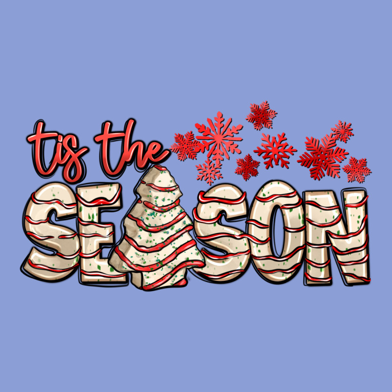 Tis The Season With Christmas Cake Long Sleeve Tee by AdoDesignShop | Teevron