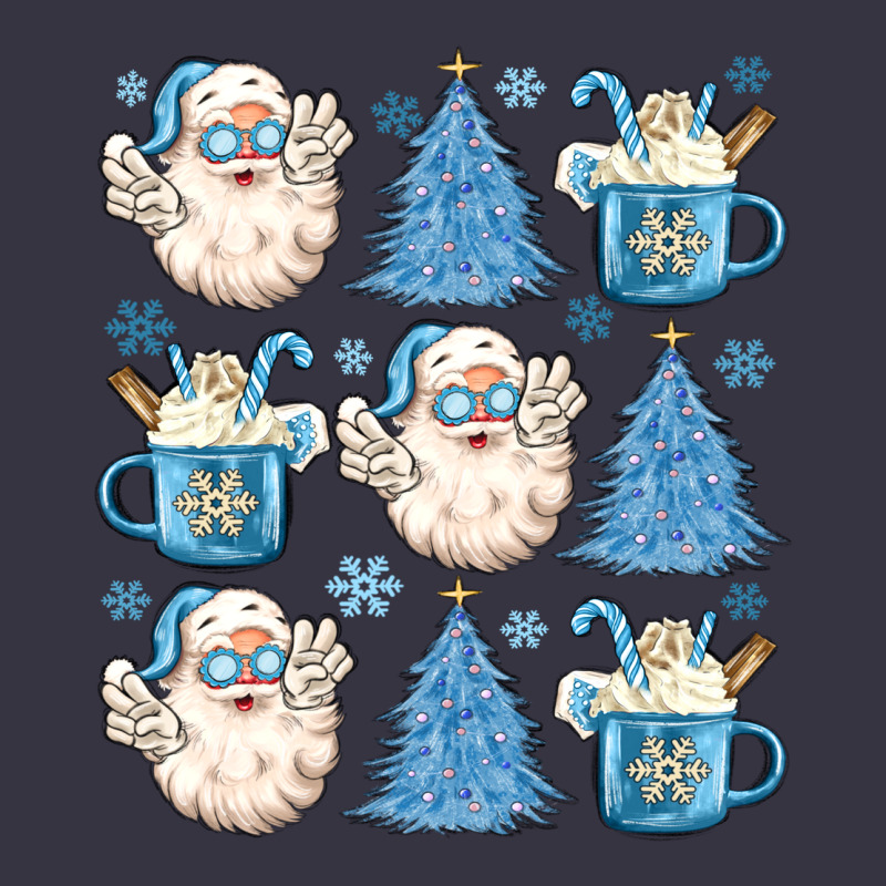 Santa Claus Doodles Christmas Vintage Hoodie by MaliasSmallBusiness | Teevron