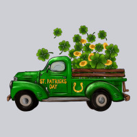 St Patricks Truck Shamrock Horseshoe Gold Heavyweight Sweatshirt | Teevron
