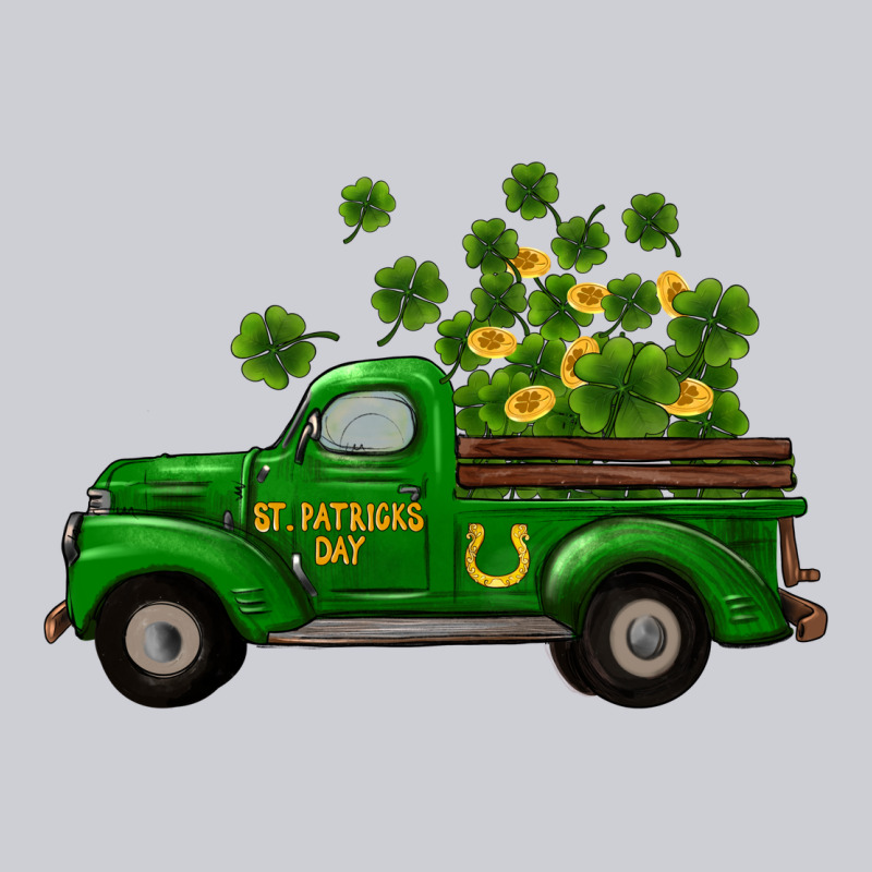 St Patricks Truck Shamrock Horseshoe Gold Heavyweight Sweatshirt by RanaPortraitStore | Teevron