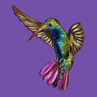 Flying Ruby Throated Hummingbird Premium Sweatshirt | Teevron