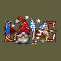Love 4th July With Gnome Billie Wilder Vintage Tee | Teevron