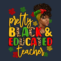 Pretty Black And Educated Teacher Zipper Hoodie | Teevron