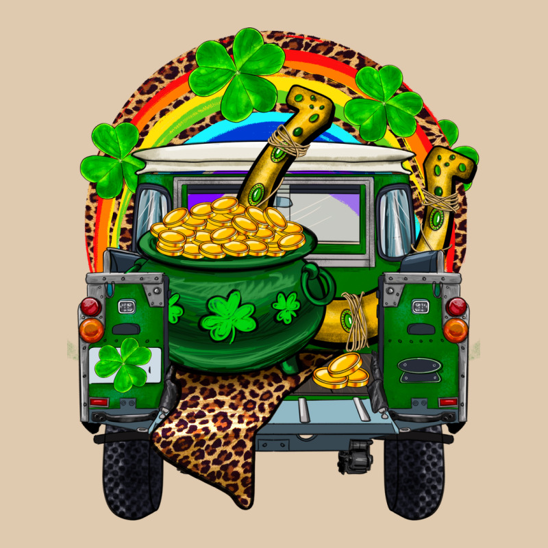 St Patricks Day Truck With Pot Of Gold Horseshoe A Heavyweight Sweatshirt by RanaPortraitStore | Teevron