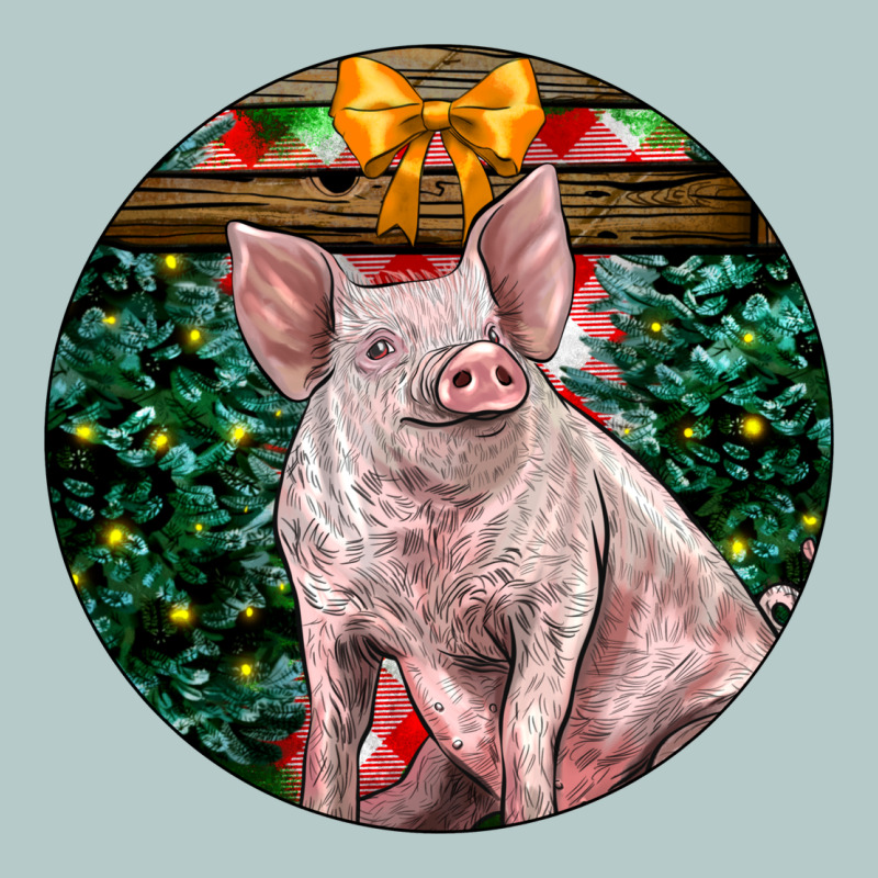Christmas Pig Heavy Core Tee by LillyAllenDesigns | Teevron