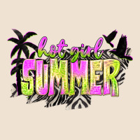Hot Girl Summer With Palms Urban Heavy Tee | Teevron