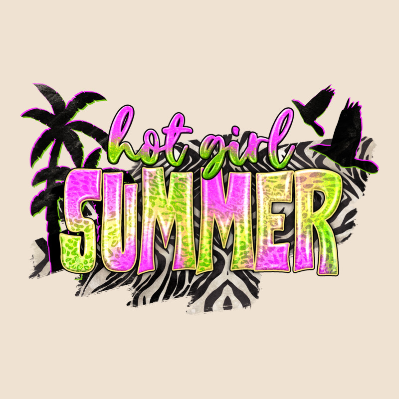 Hot Girl Summer With Palms Urban Heavy Tee by texasbilliewilder | Teevron