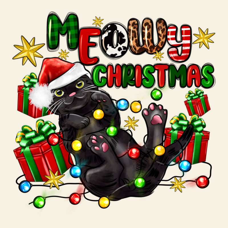 Meowy Christmas Vintage Tee by Zillion Design Studio | Teevron
