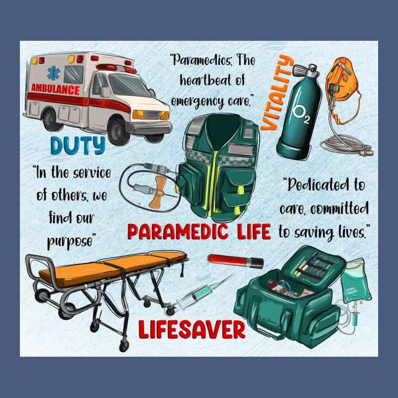 Paramedic Life Vintage Hoodie by MaliasSmallBusiness | Teevron