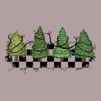Christmas Checkered Trees Vintage Hoodie | Teevron